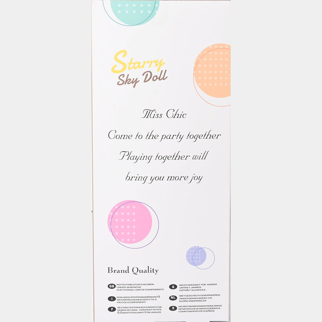 Starry Sky Fashion Doll – Elegant City Chic Edition