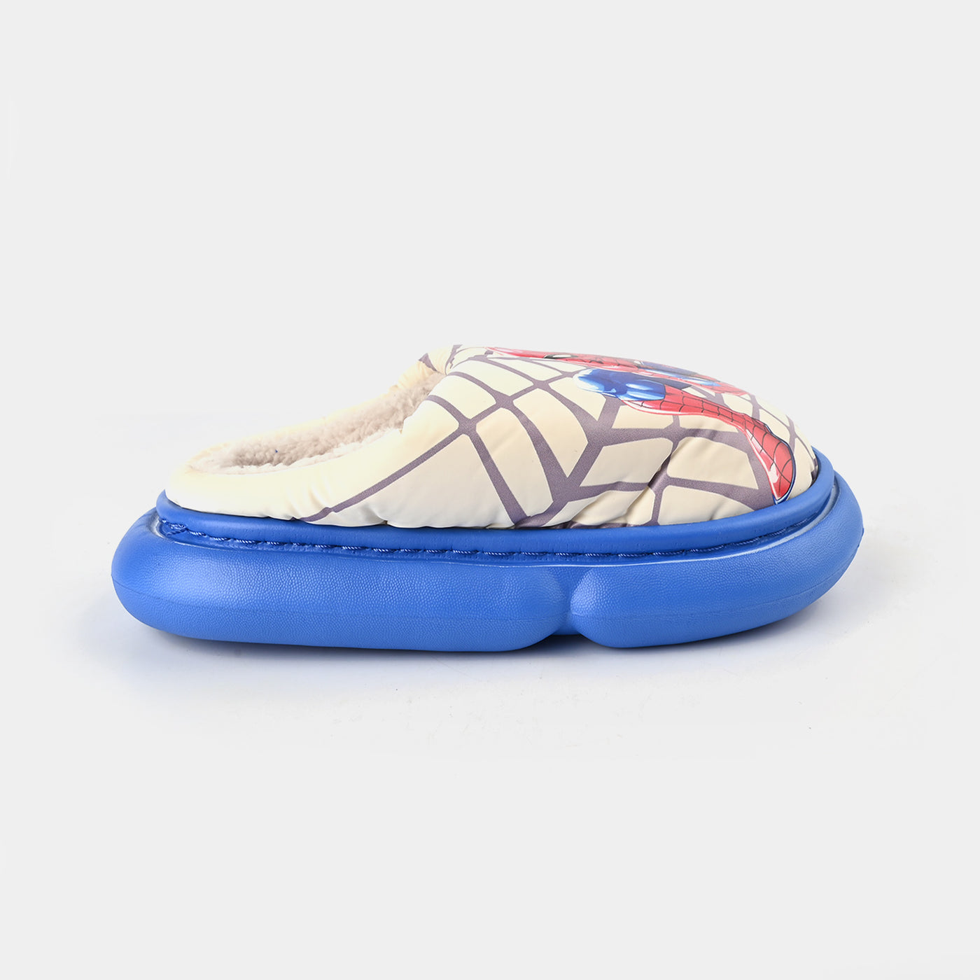 Boys Slipper Fur 6334-White