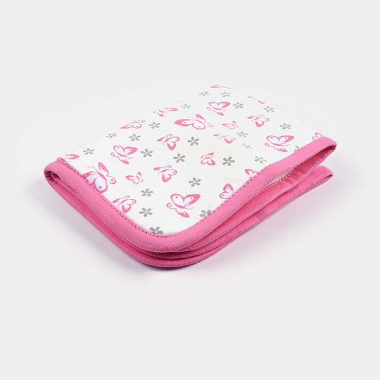 Baby Changing Sheet 13*16 Butterfly | Pink