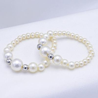 GIRLS CHARM BEADED BRACELET | 2PCS