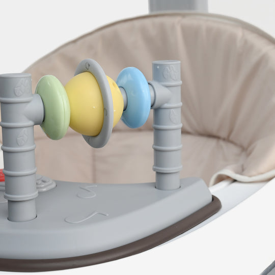 3-in-1 Multi-Functional Baby Walker with Canopy & Push Bar