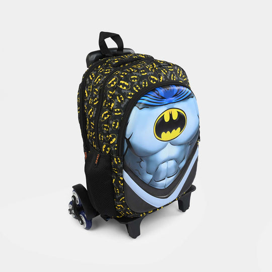 LEVUP Embossed Shell Trolly Bag 3 Wheel | Grade 1-4
