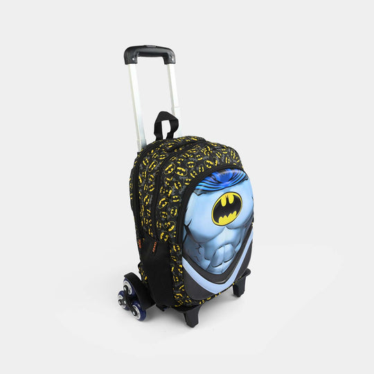 LEVUP Embossed Shell Trolly Bag 3 Wheel | Grade 1-4