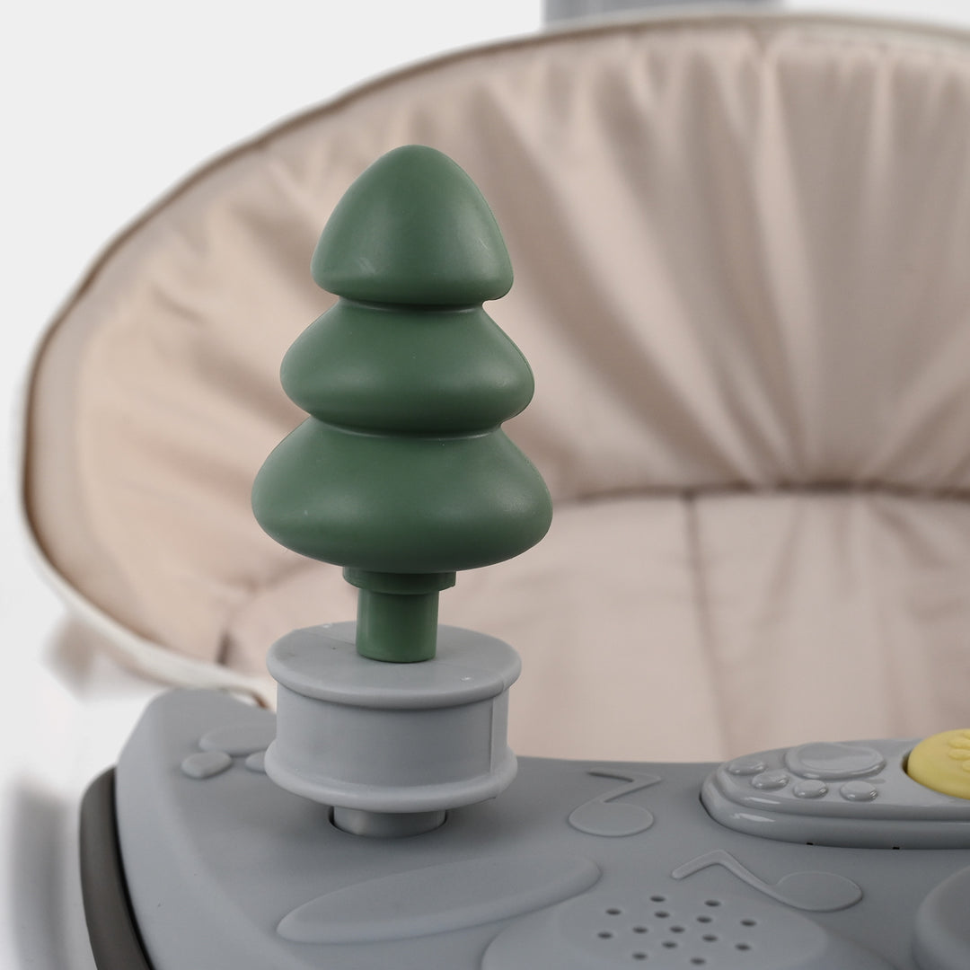 3-in-1 Multi-Functional Baby Walker with Canopy & Push Bar