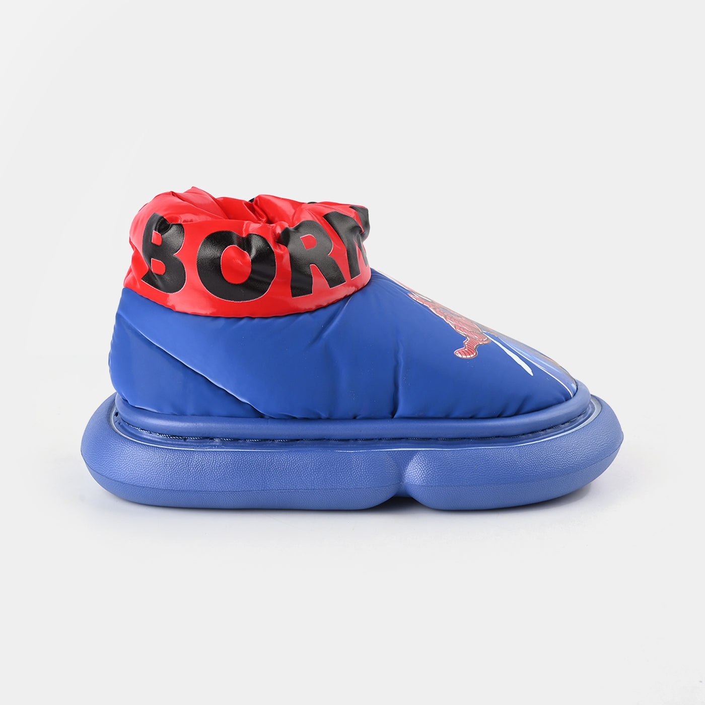 Boys Slipper Fur 6342-Blue