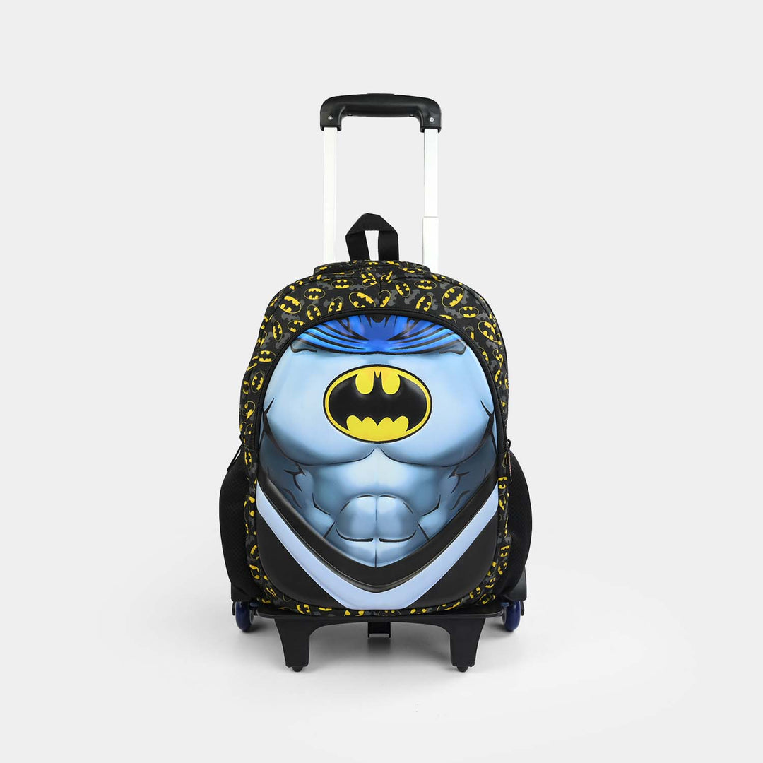 LEVUP Embossed Shell Trolly Bag 3 Wheel | Grade 1-4
