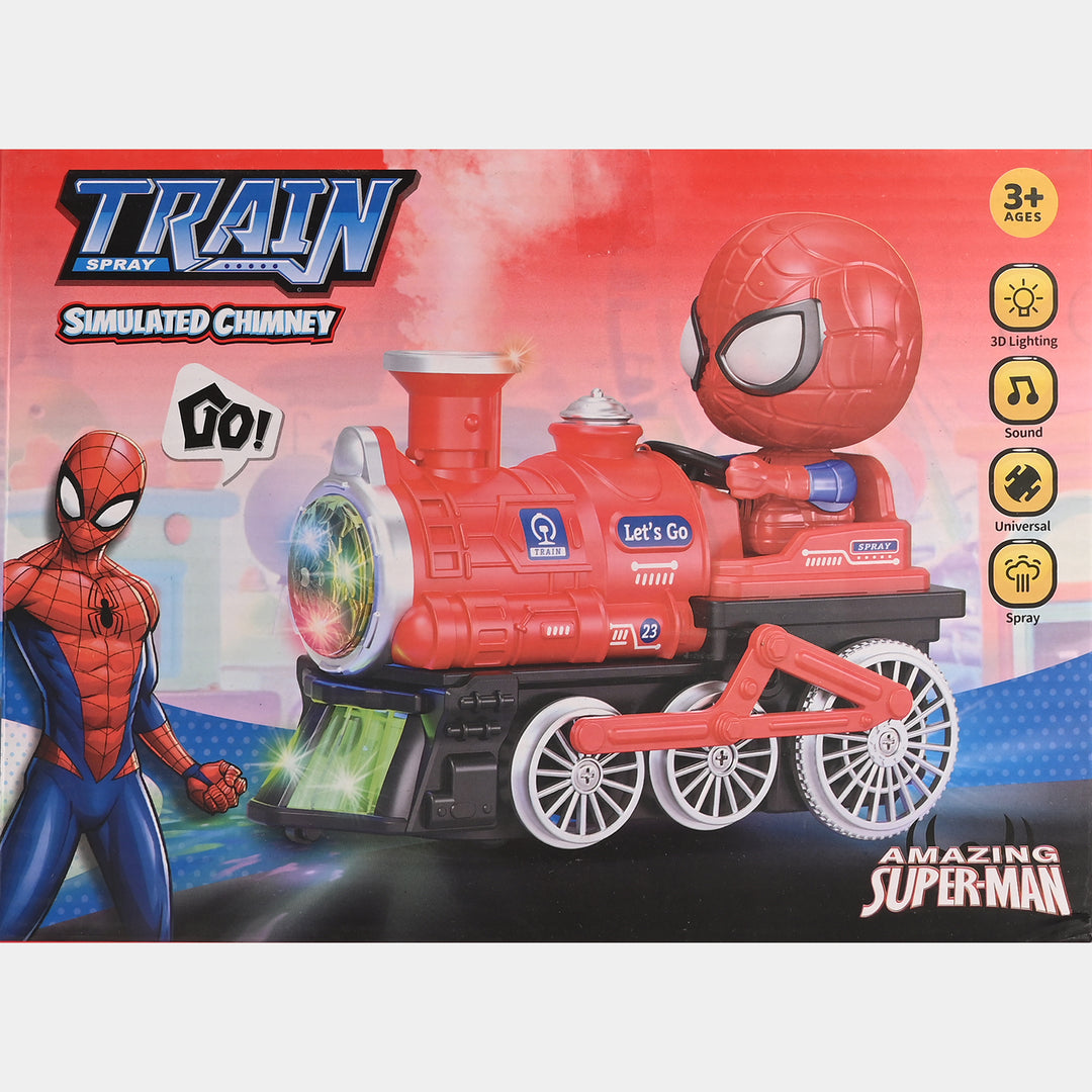 Universal Electric Spray Train with Light & Music
