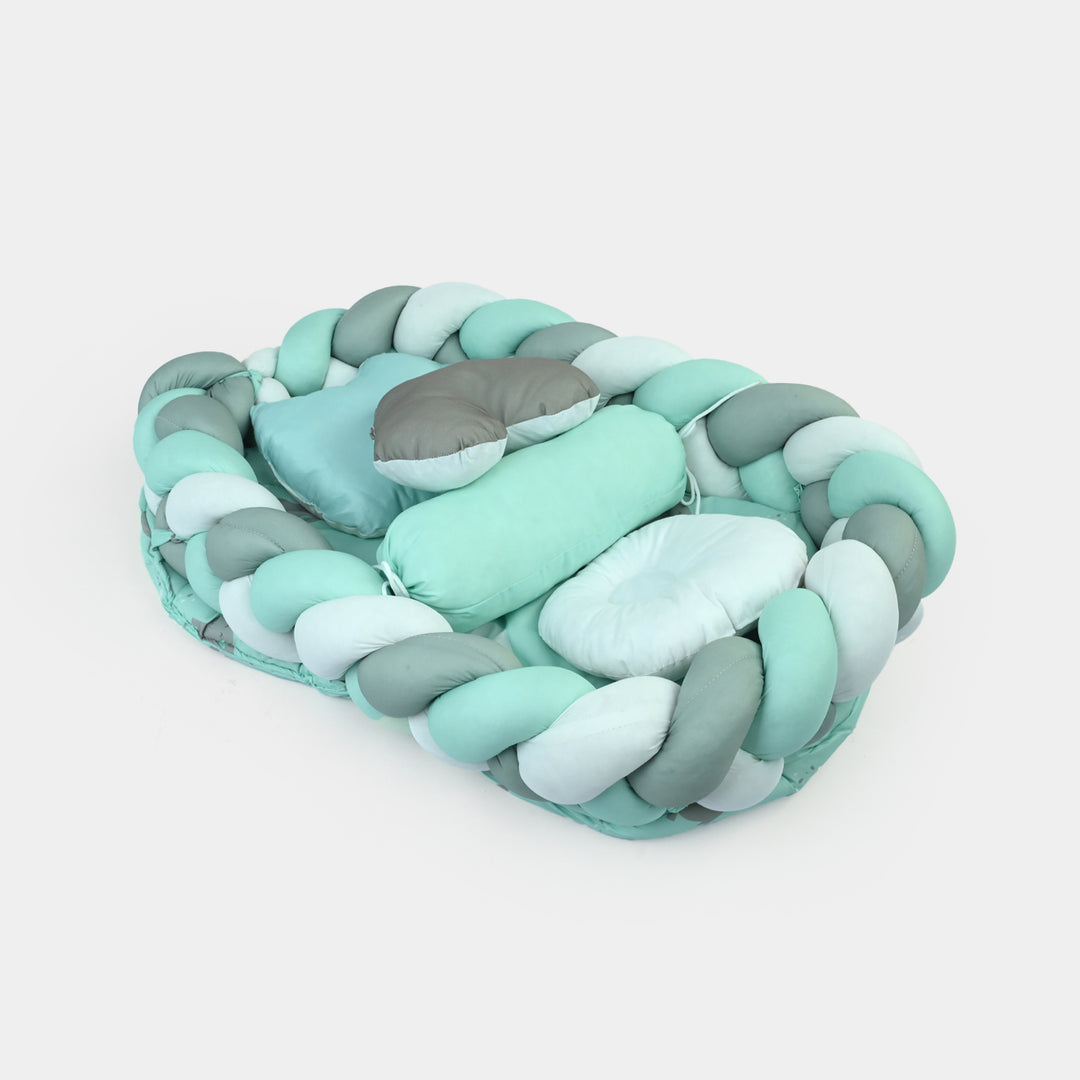 Braided Baby Nest – Soft & Cozy Snuggle Bed