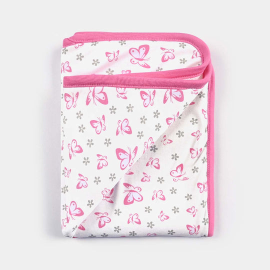 Baby Changing Sheet 17x22 Butterfly | Pink