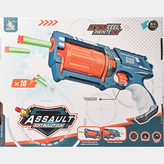 Soft Bullet Toy Blaster Gun