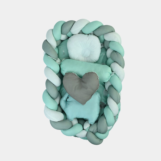 Braided Baby Nest – Soft & Cozy Snuggle Bed