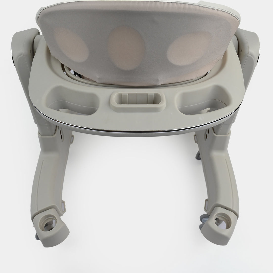3-in-1 Multi-Functional Baby Walker with Canopy & Push Bar
