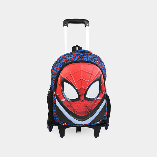 LEVUP Embossed Shell Trolly Bag 3 Wheel | Grade 1-4