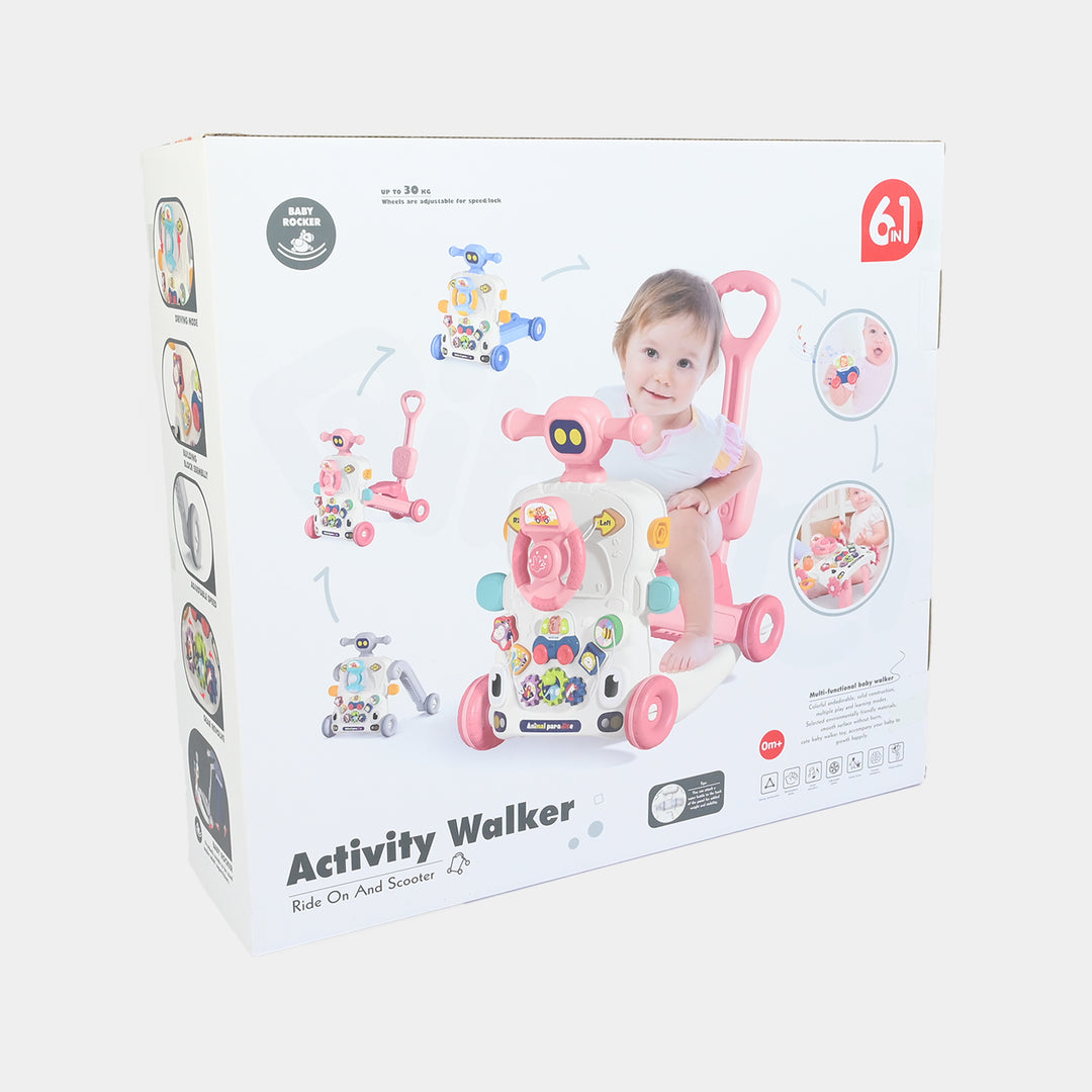 6 In 1 Baby Activity Walker