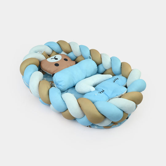 Braided Baby Nest – Soft & Cozy Snuggle Bed