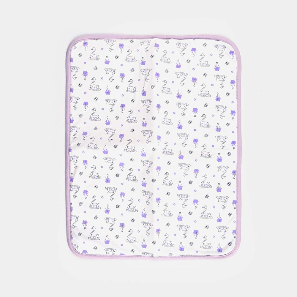 Baby Changing Sheet 17x22 Duck |Purple