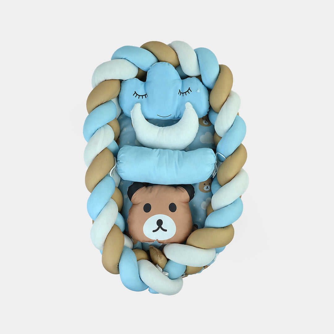 Braided Baby Nest – Soft & Cozy Snuggle Bed