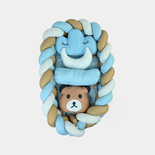 Braided Baby Nest – Soft & Cozy Snuggle Bed