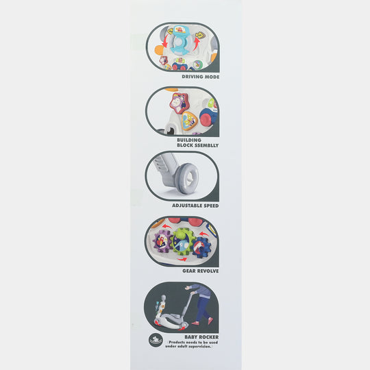 6 In 1 Baby Activity Walker