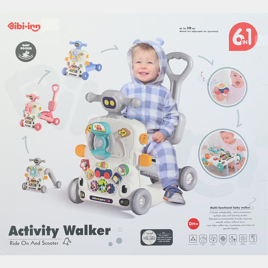 6 In 1 Baby Activity Walker