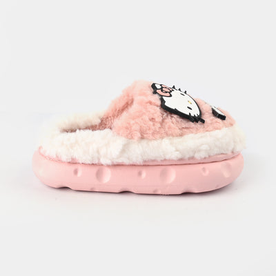 Girls Slipper Fur 6345-Pink