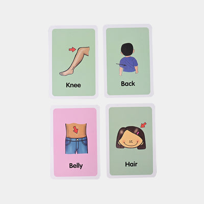 Body Parts Flash Card