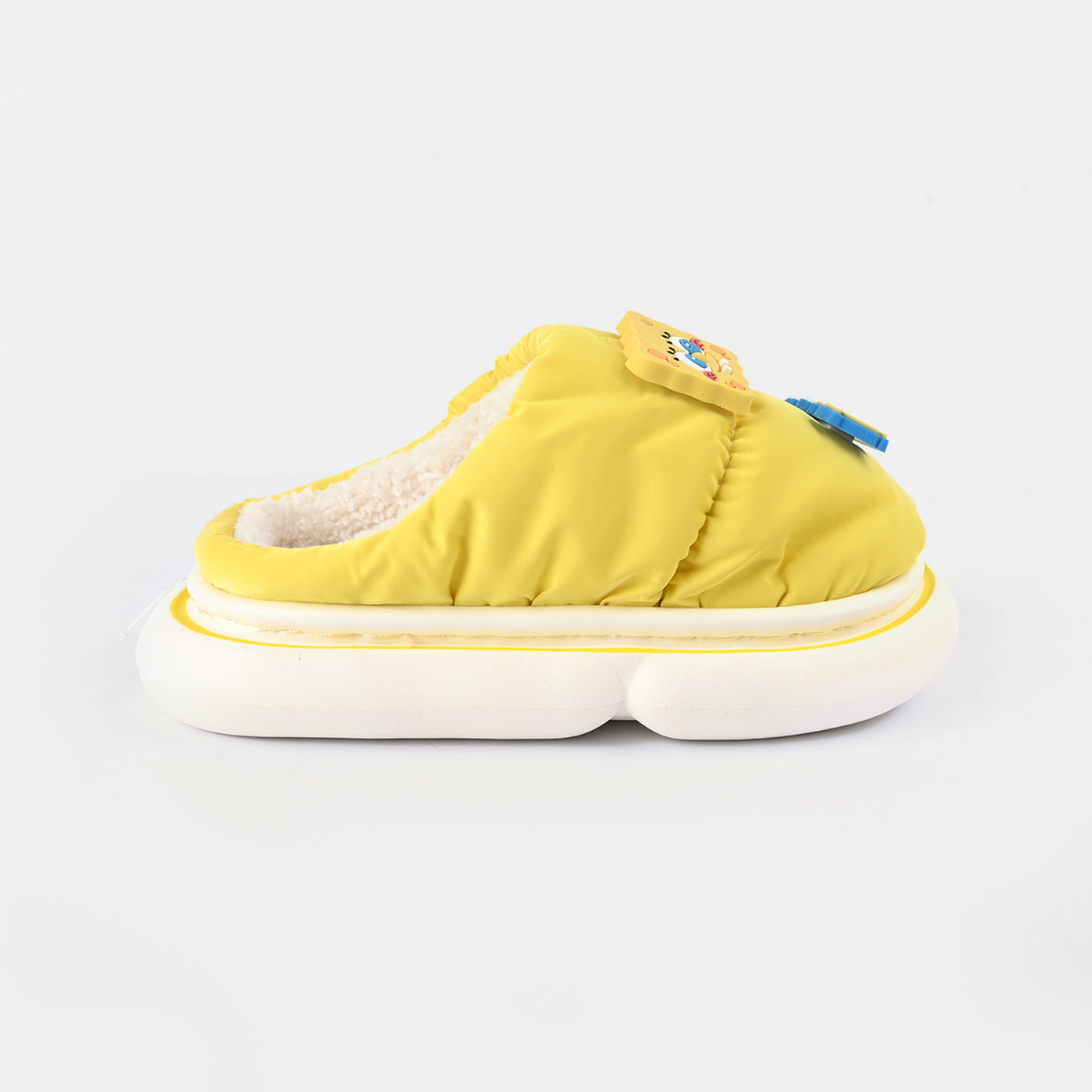 Girls Slipper Fur 3638-Yellow