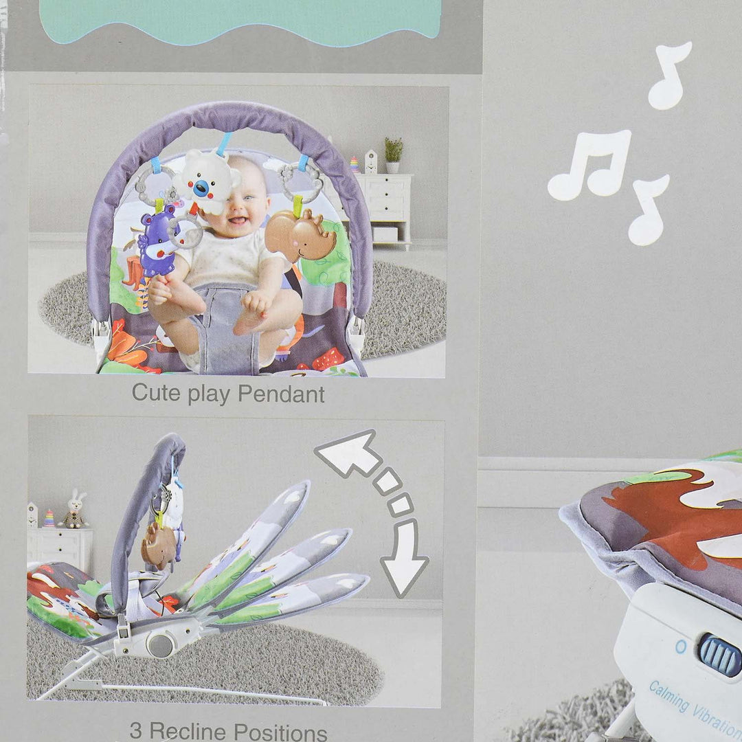 Comfort Vibration Baby Bouncer With Music
