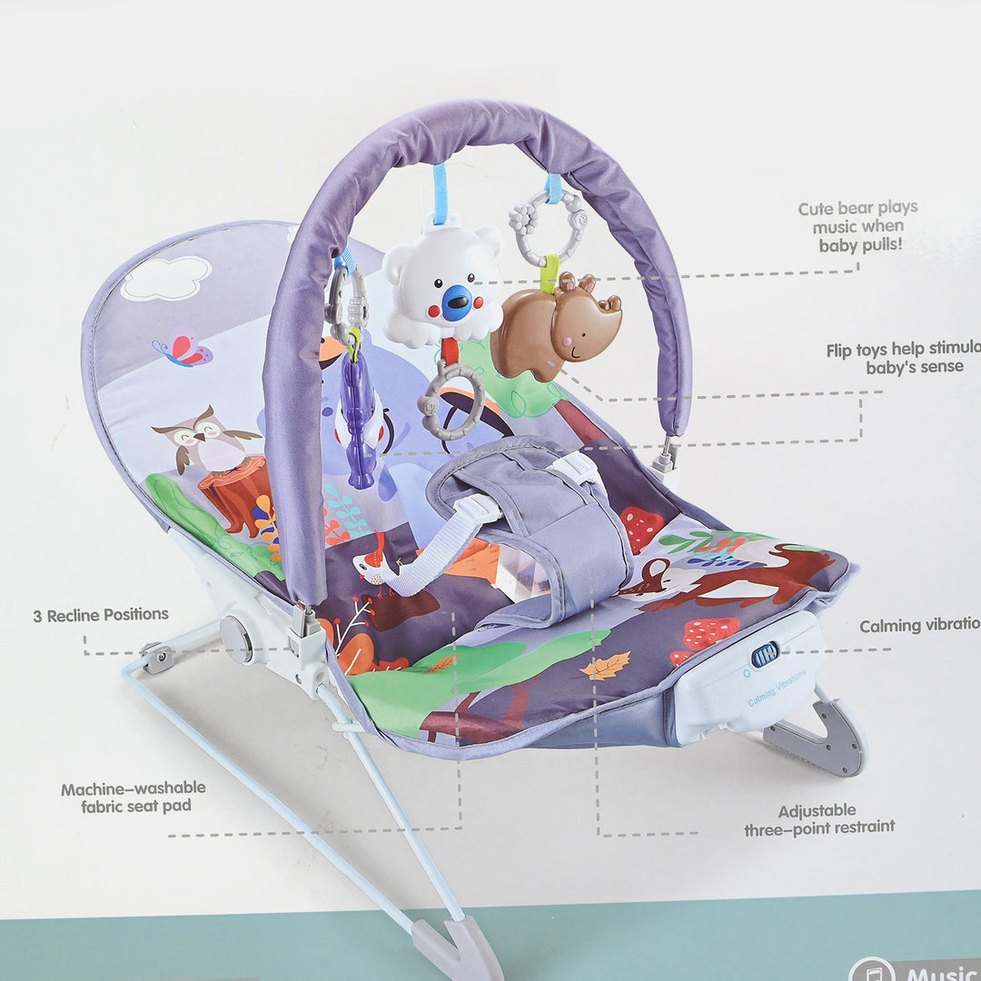 Comfort Vibration Baby Bouncer With Music