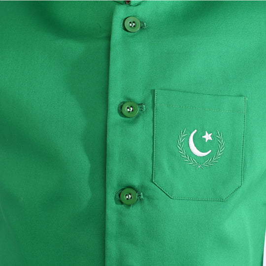 Boys Cotton Poplin 3 Piece Suit (Azadi)-WHITE