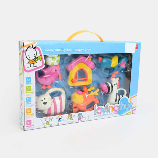 Baby Rattle and Teether Activity Set