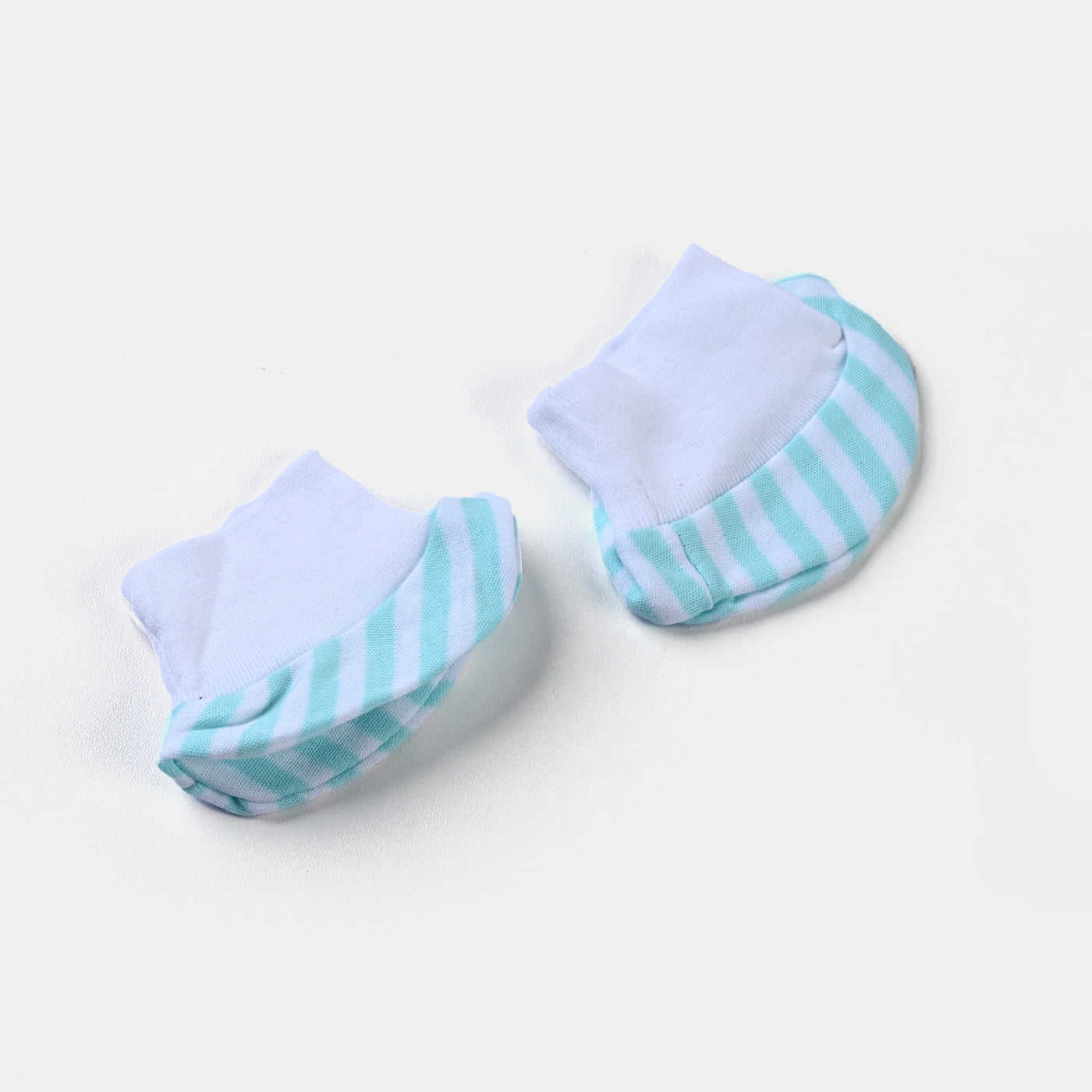 Infant Boys Cotton Interlock 6 Piece Set (Romper/Pajama/Wash Clothe/Cap/Bib/Socks)-mIX