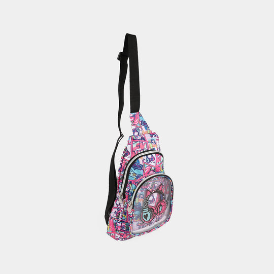 Printed Cross Body Bag