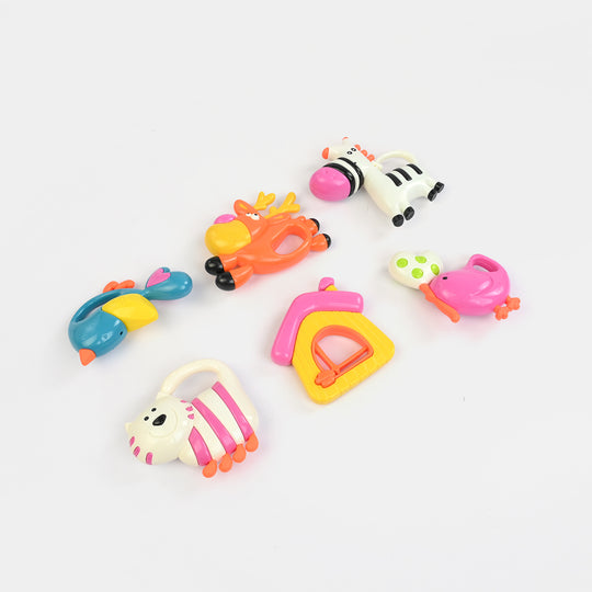 Baby Rattle and Teether Activity Set