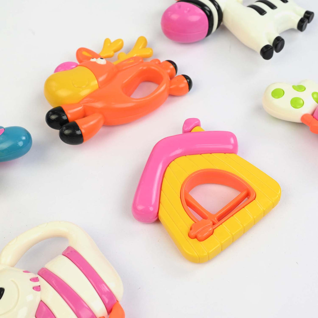 Baby Rattle and Teether Activity Set