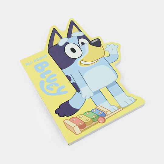 All About Bluey Board Story Book