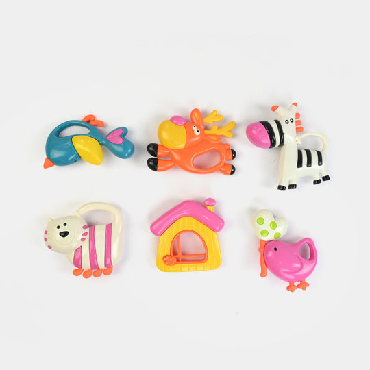 Baby Rattle and Teether Activity Set