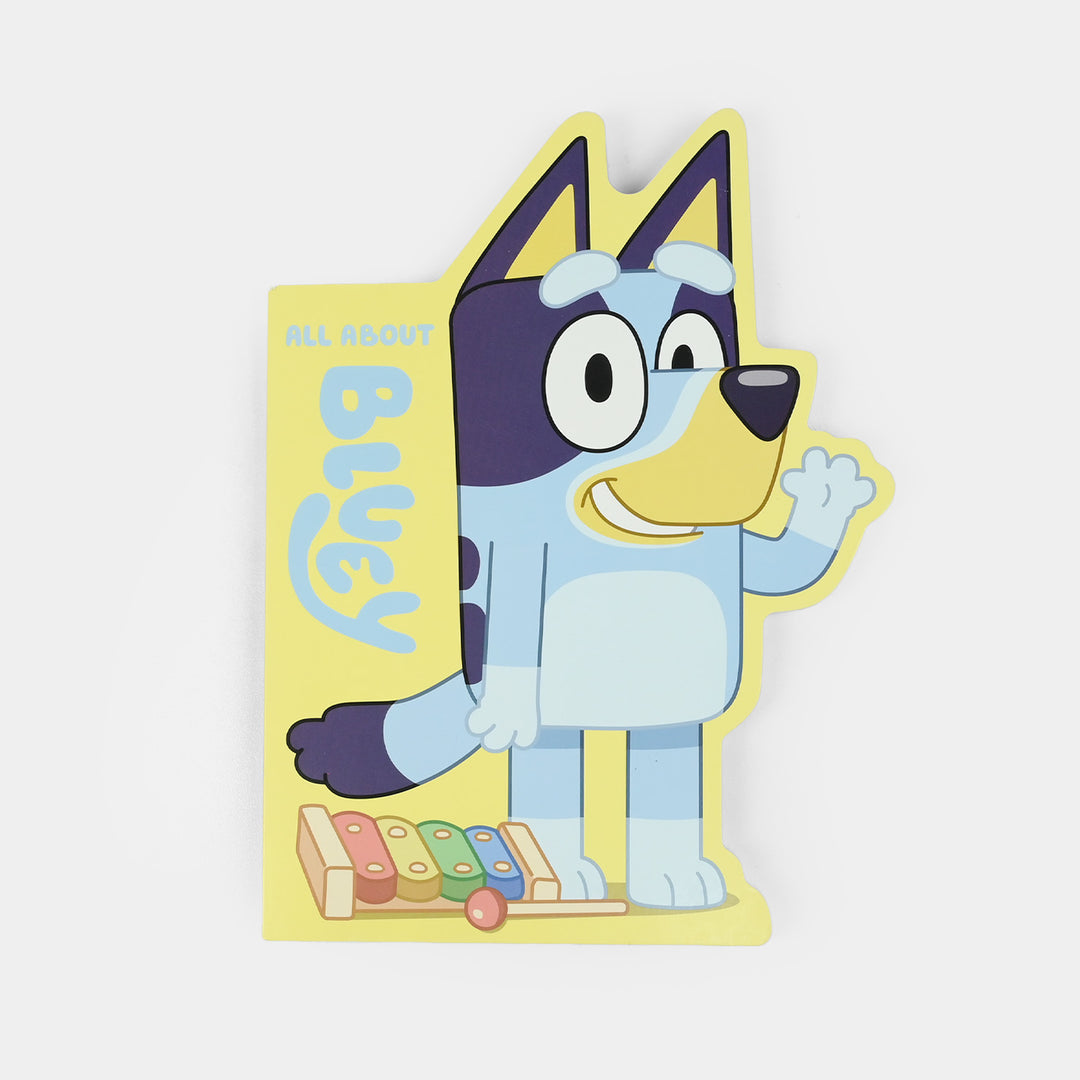 All About Bluey Board Story Book