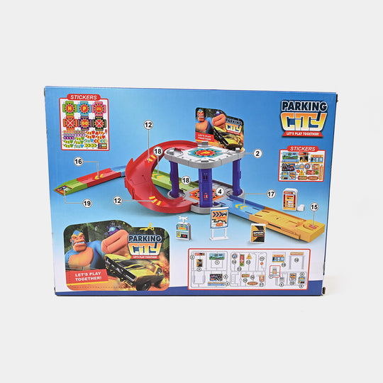 City  Parking Lot Game Play Set