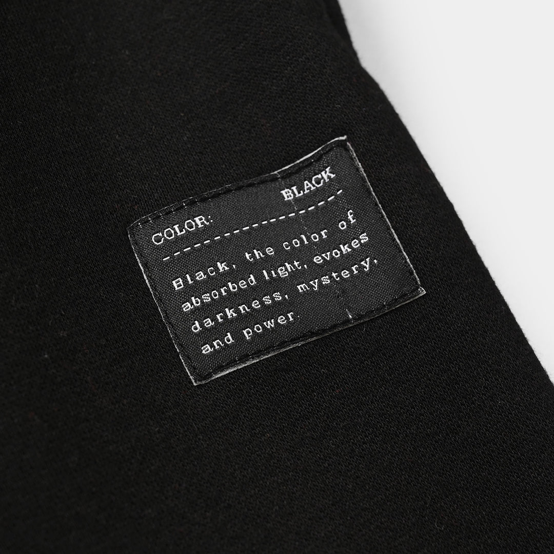 Girls Fleece  Pajama Basic-BLACK