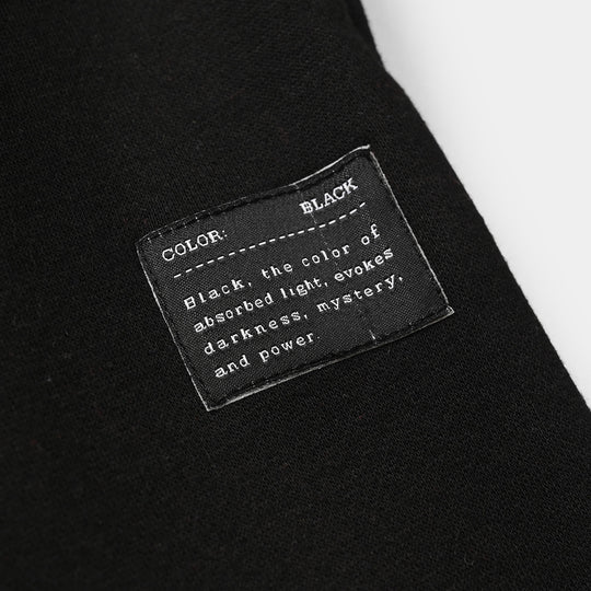 Girls Fleece  Pajama Basic-BLACK