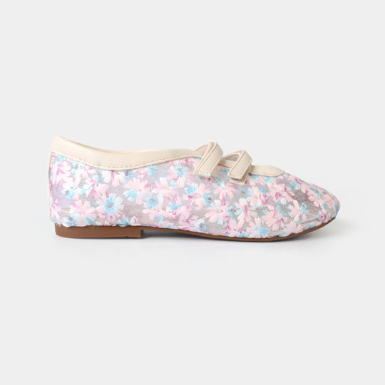 Girls Pumps 4027-2-Pink