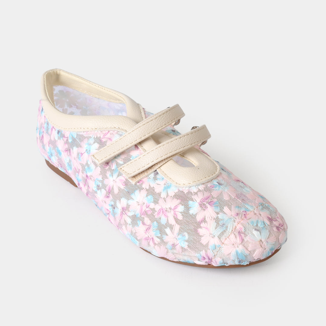 Girls Pumps 4027-2-Pink