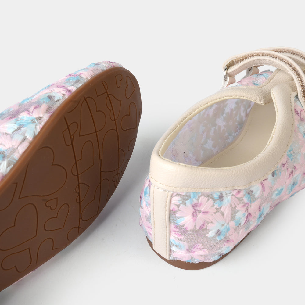 Girls Pumps 4027-2-Pink