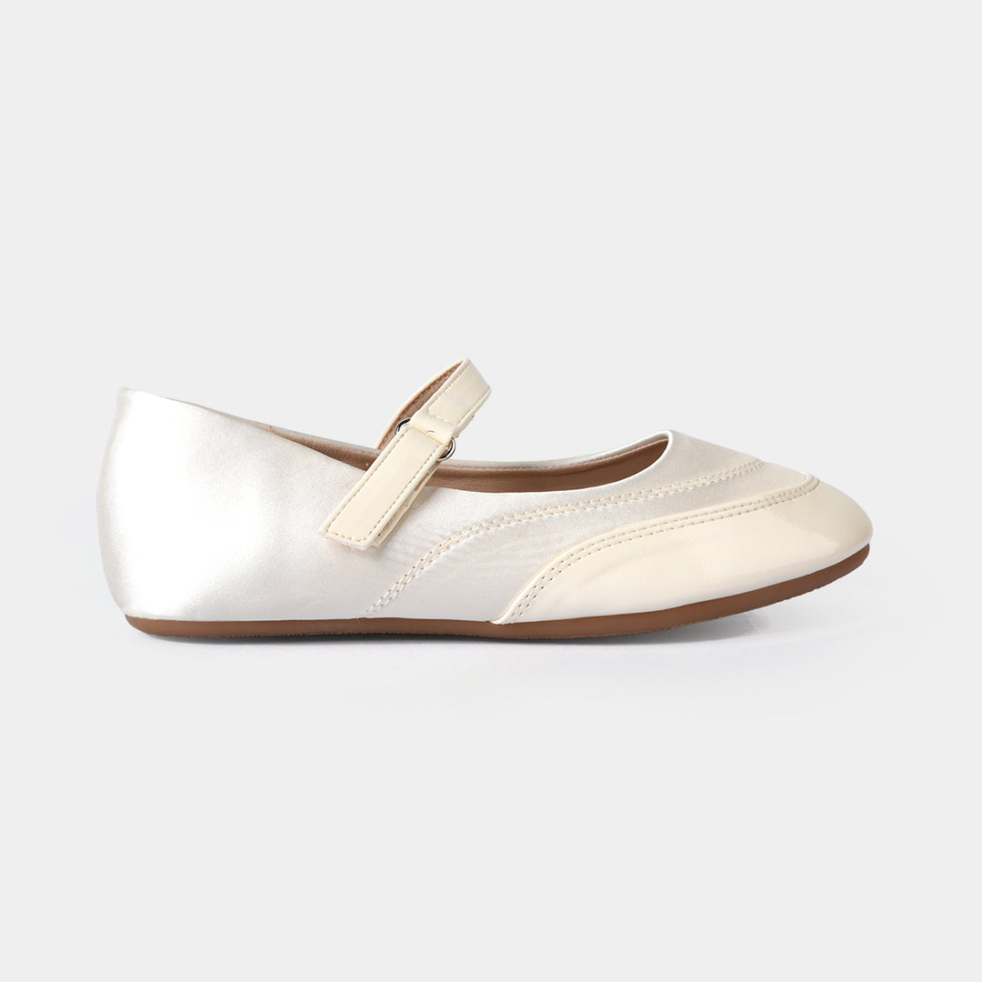 Girls Pumps 4027-1-BEIGE