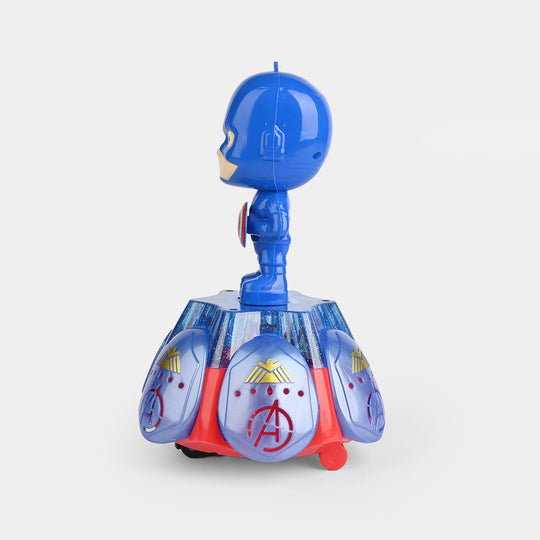 Electric Rotating Hero Toy 5D Lighting & Sound