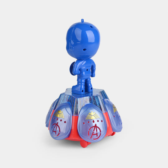 Electric Rotating Hero Toy 5D Lighting & Sound