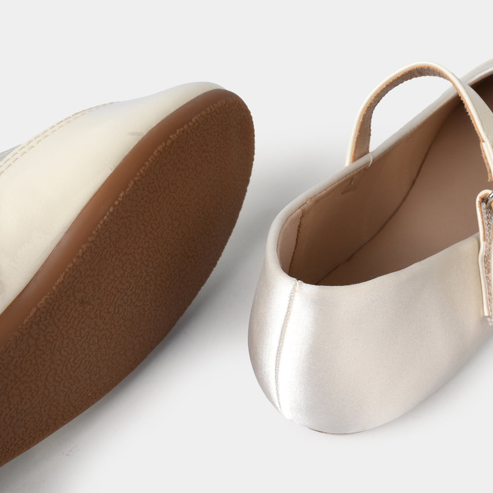 Girls Pumps 4027-1-BEIGE