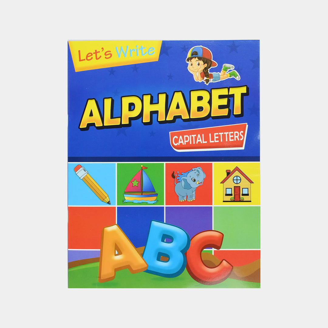 New Lets Write Alphabet Capital Letter Book