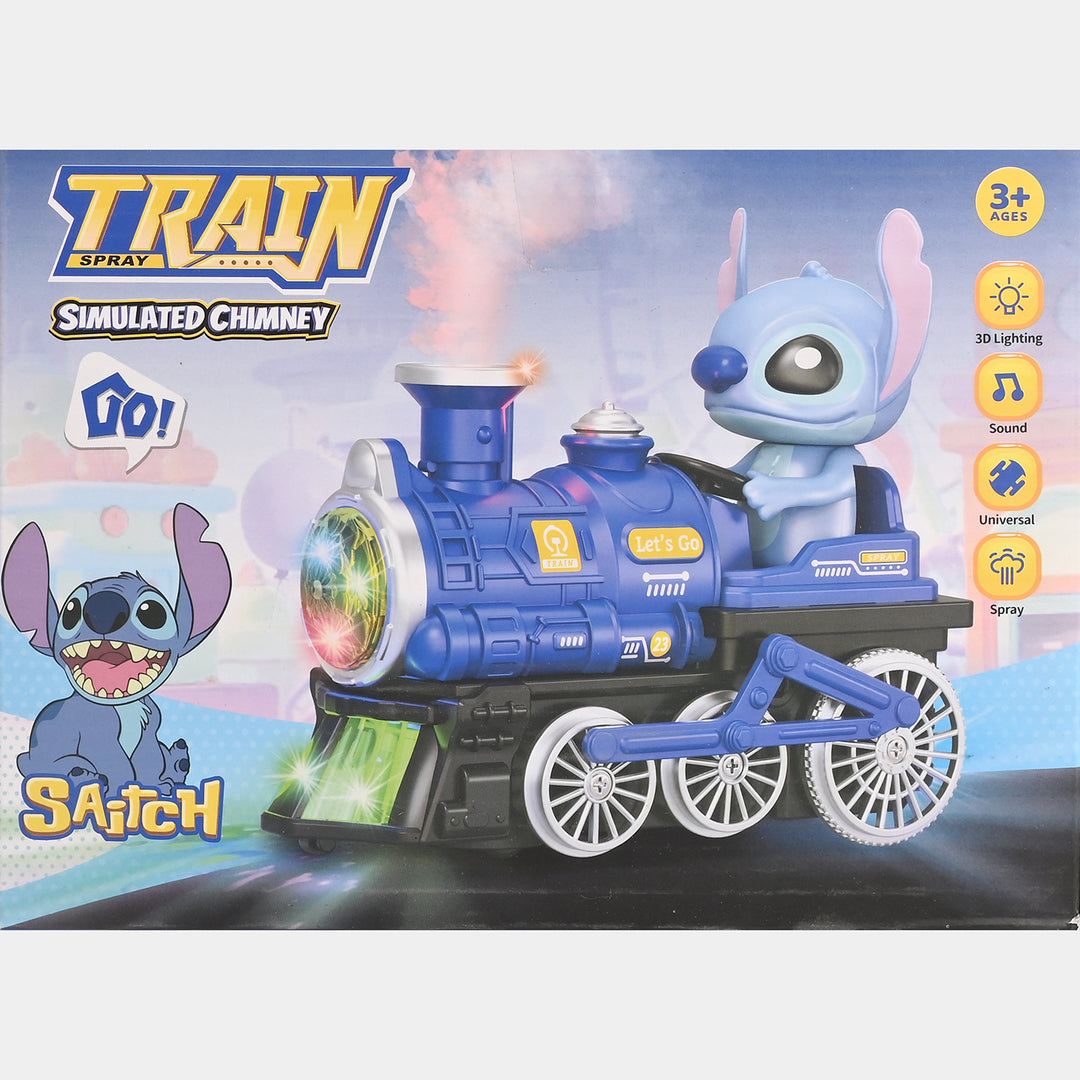 Universal Electric Train with Light & Music